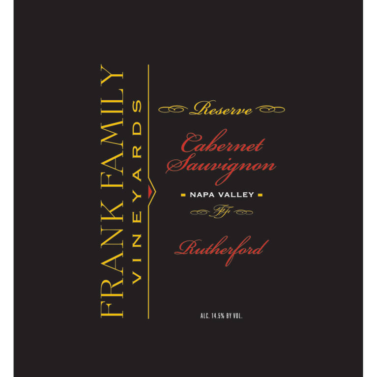 Frank Family Vineyards Cabernet Sauvignon Reserve - Bourbon Central