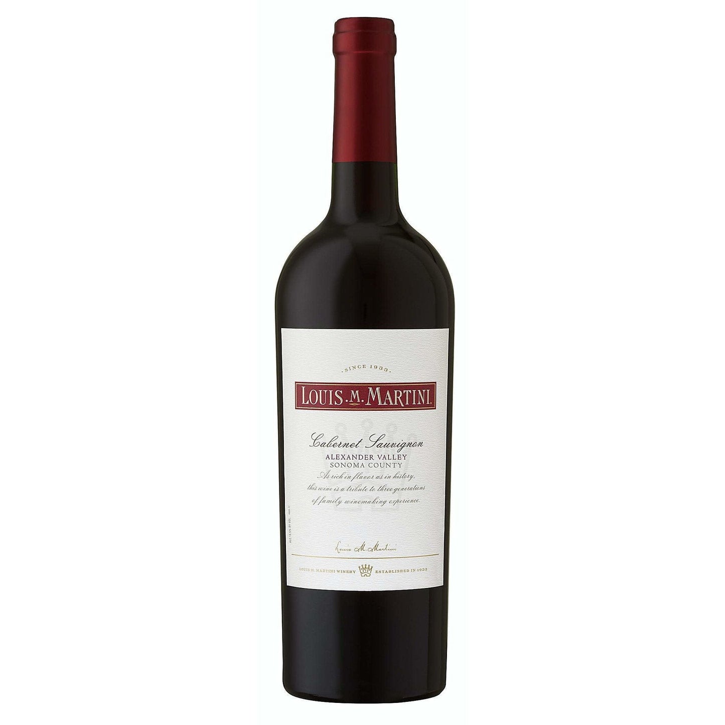 Louis M. Martini Cabernet Sauvignon Alexander Valley - Vino Central