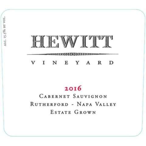 Hewitt Vineyard Cabernet Sauvignon - Bourbon Central