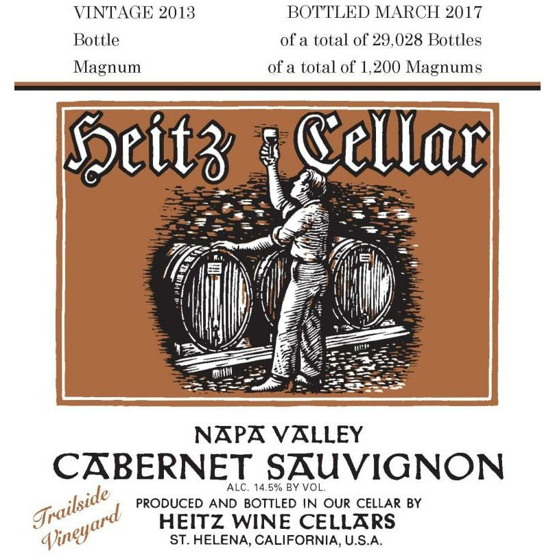 Heitz Cellar Cabernet Sauvignon Trailside Vineyard - Bourbon Central